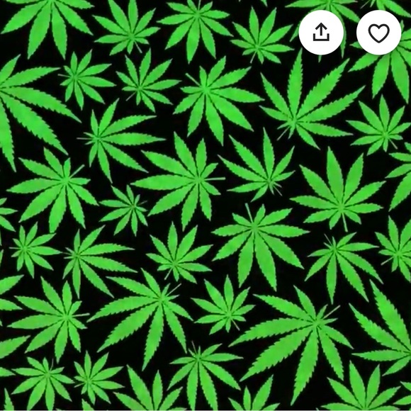 4 Pack Handmade CannaScrunchies - One of Each Print! - Picture 6 of 6